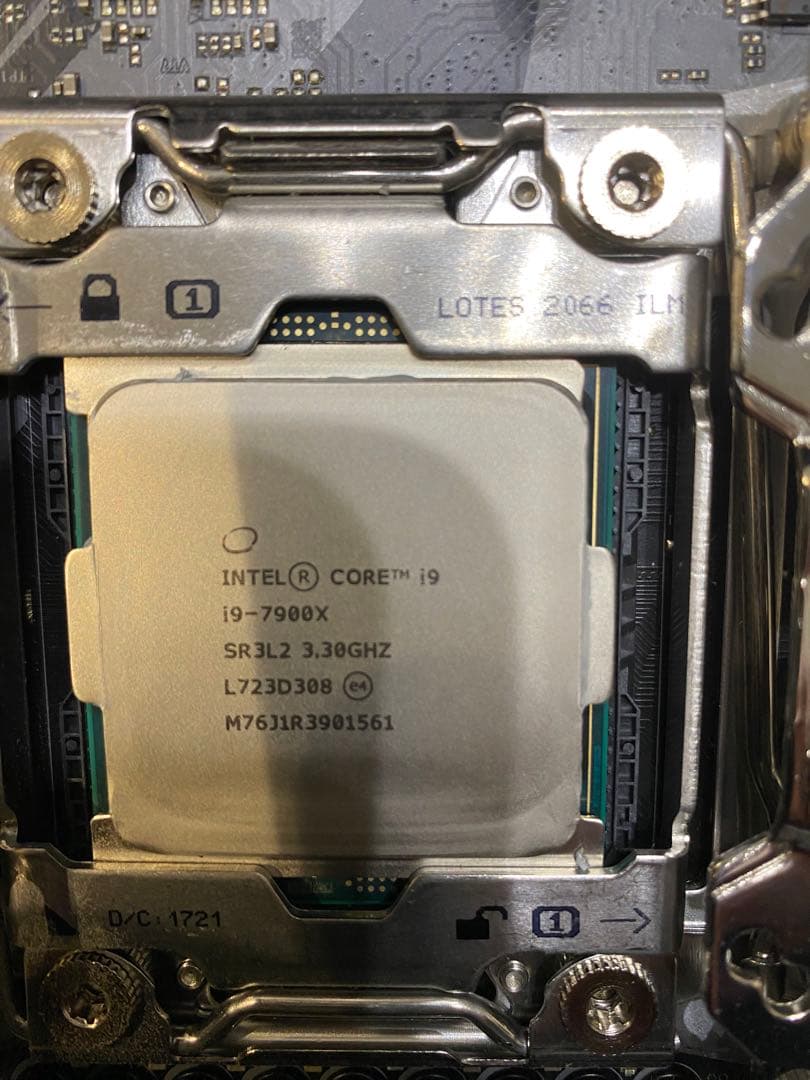 マザーボード ASRock X299 killer i9-7900x 3.3GHz 32GB