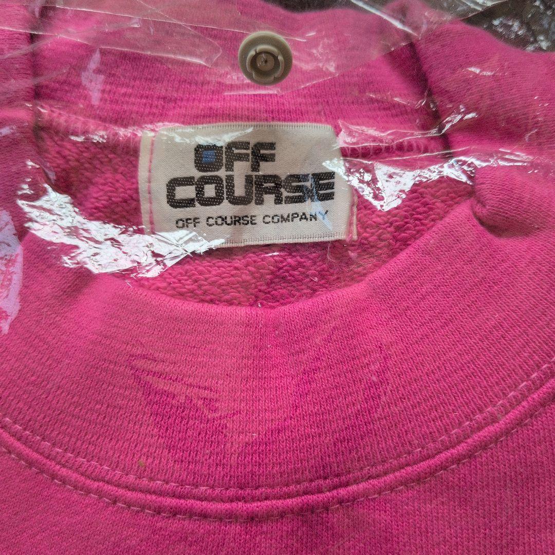 OFF COURSE ピンク トレーナー