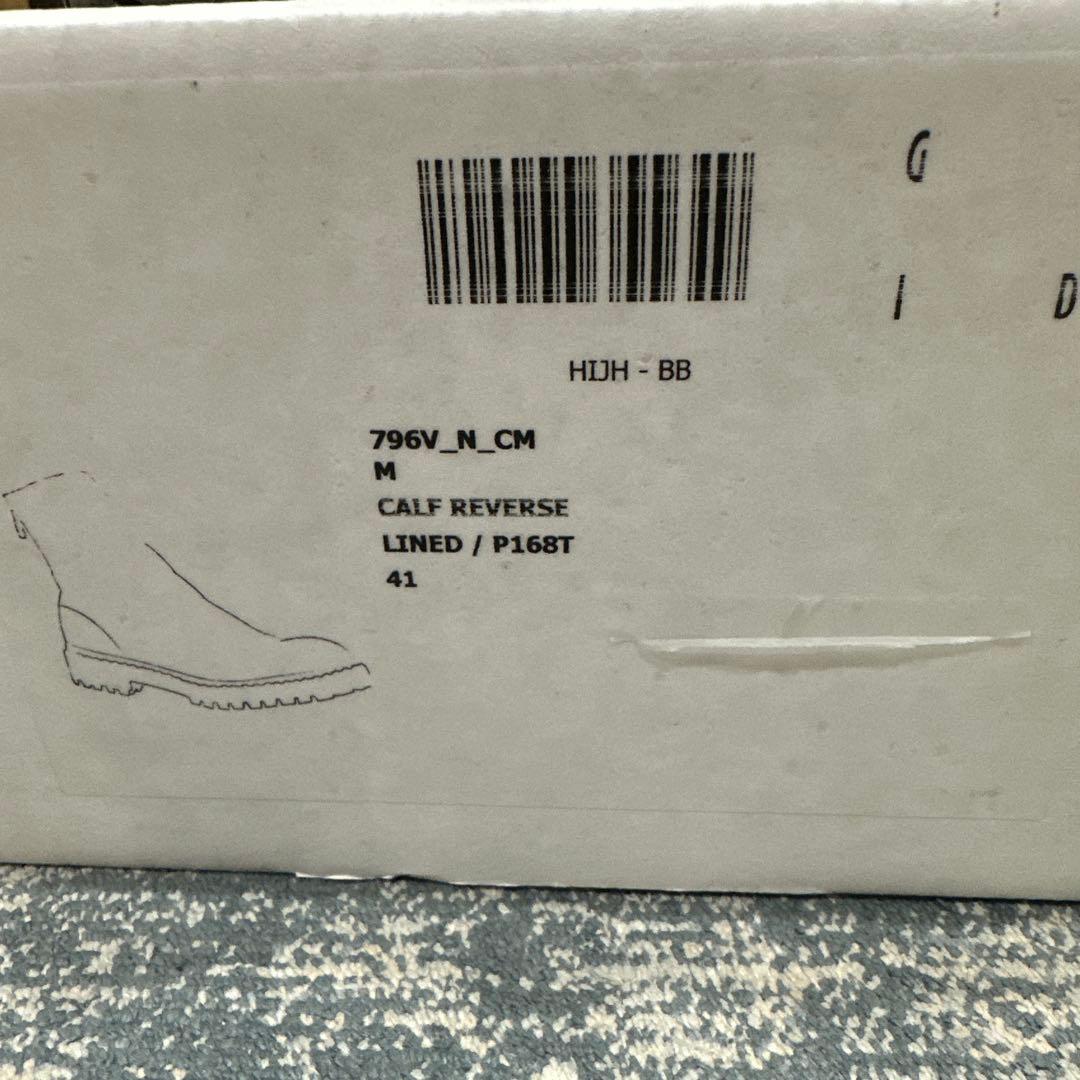 GUIDI comoli コモリ796V ブーツ 41