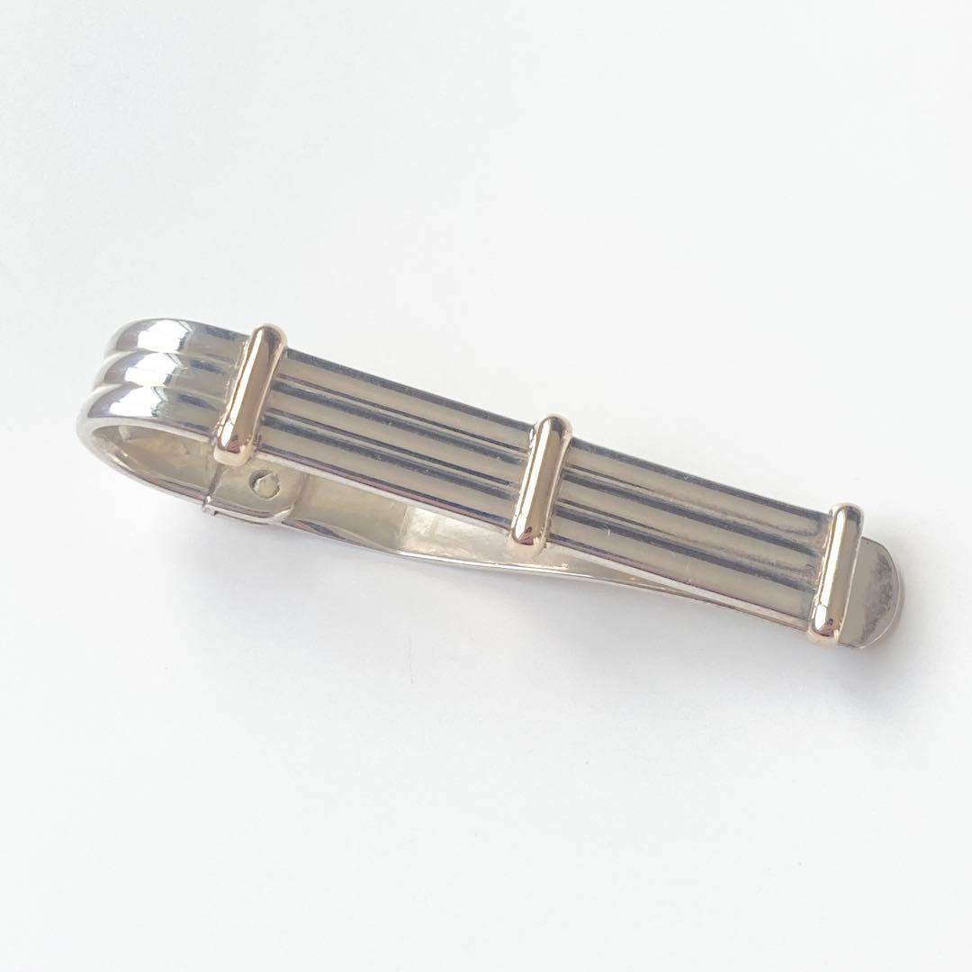 ティファニー ネクタイピン 14K & シルバー925 金 タイピン