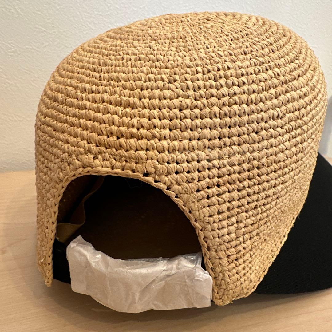 新品 Helen Kaminski ブレイズ ナチュラル x ブラック