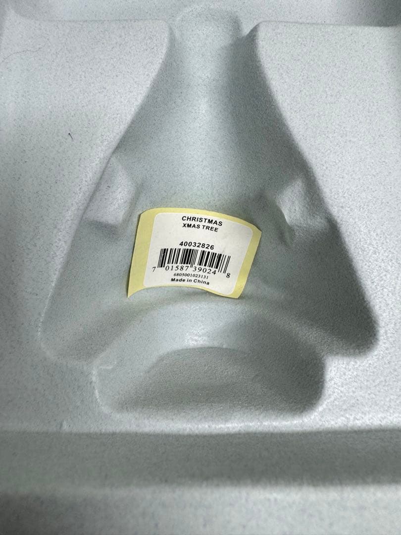  クリスマスツリーオーナメント ホワイトツリー