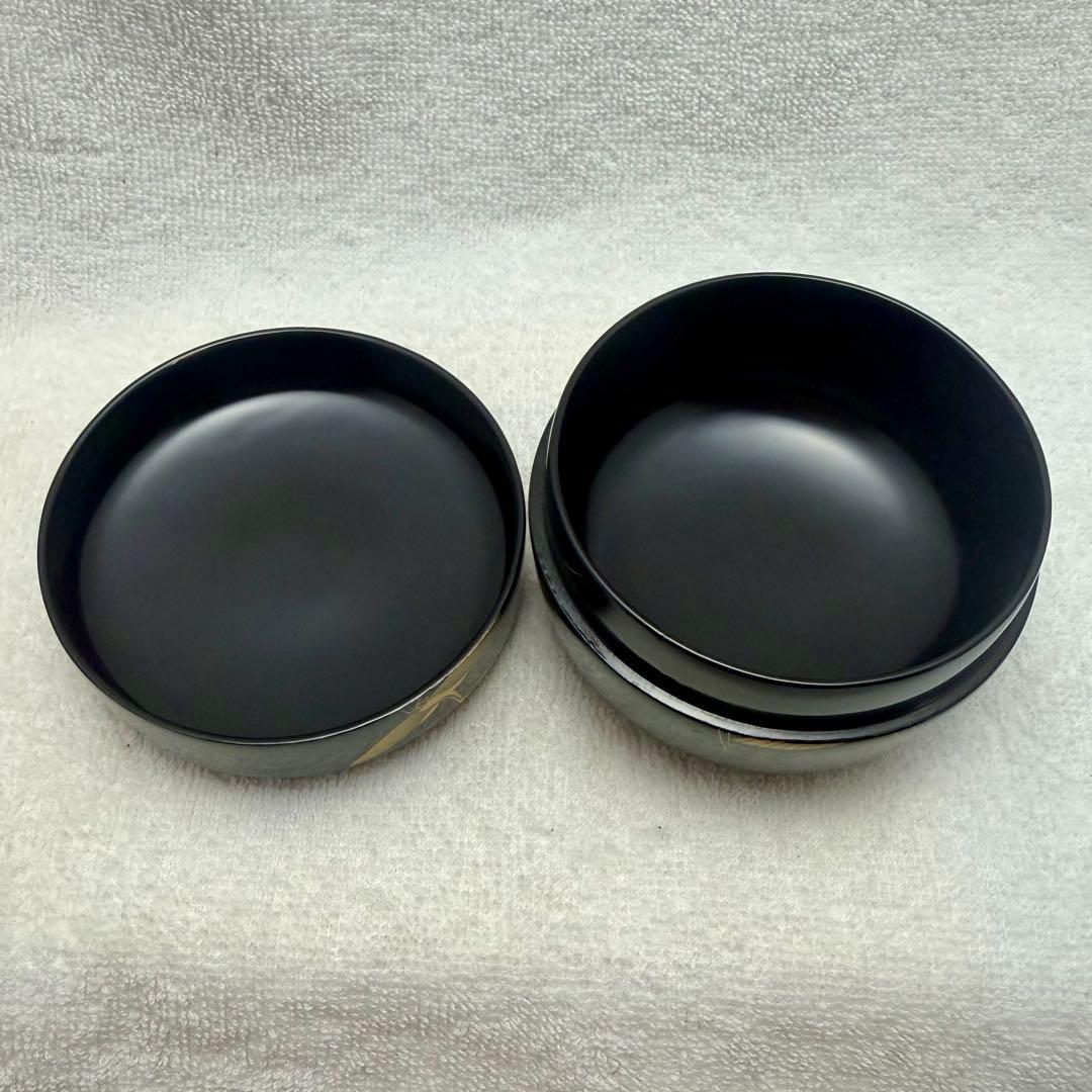 茶道具 平棗 日の出 鶴蒔巻 宗景作【匿名配送】