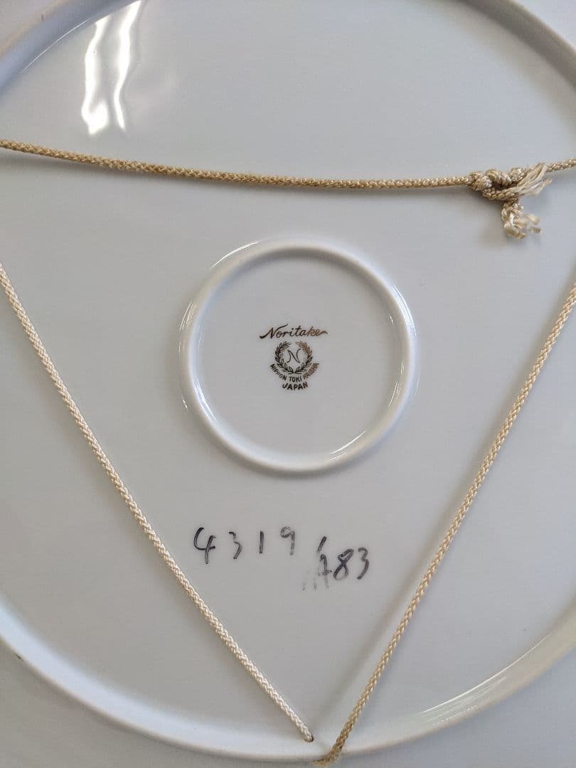 オールドノリタケ作家物飾り皿