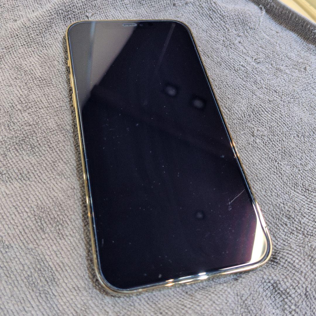 【美品】iPhone12ProMax 本体 128GB ゴールド SIMフリー