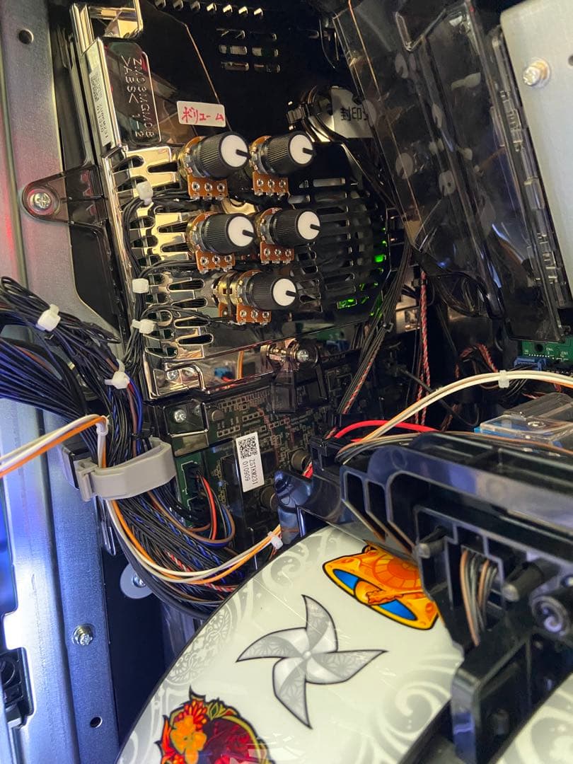 パチスロ実機 甲鉄城のカバネリ 全員集合パネル 不要機付き