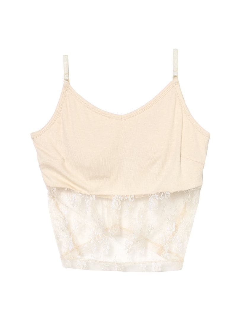 ANDMARY「Everyday lace camisole」