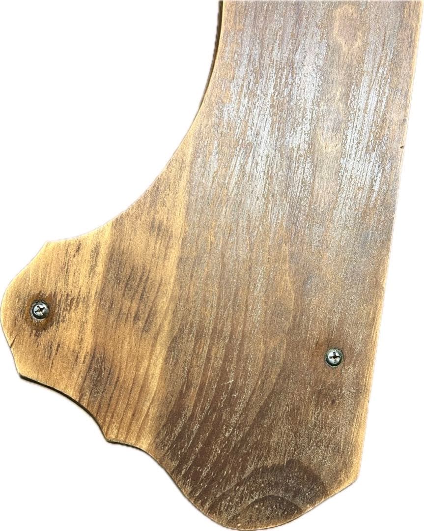 無垢材　ウォールシェルフ　アンティーク　輸入家具