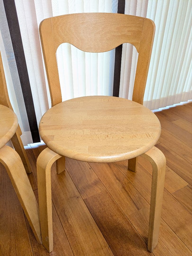 ダイニングチェア　3脚　木製