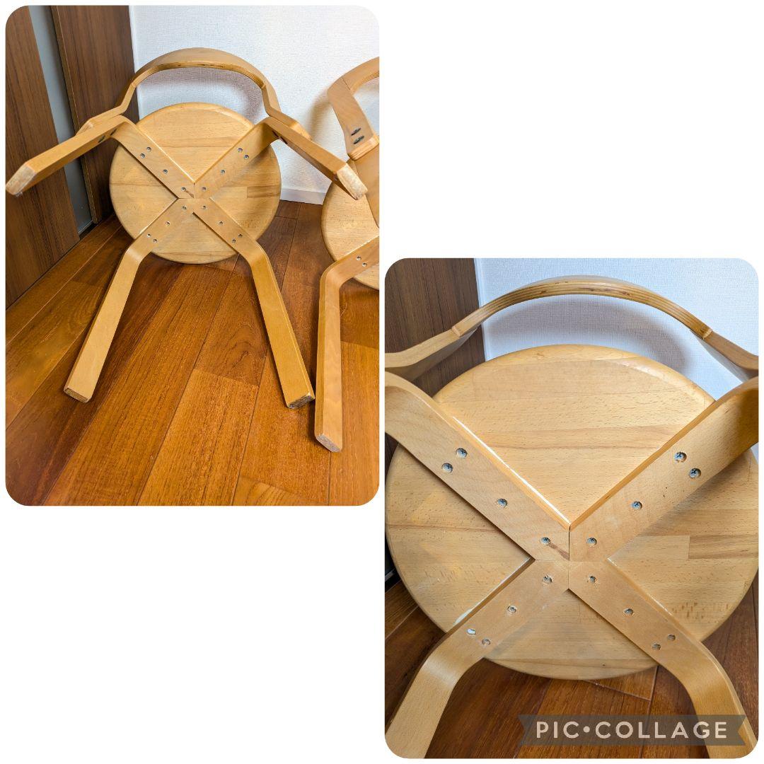 ダイニングチェア　3脚　木製