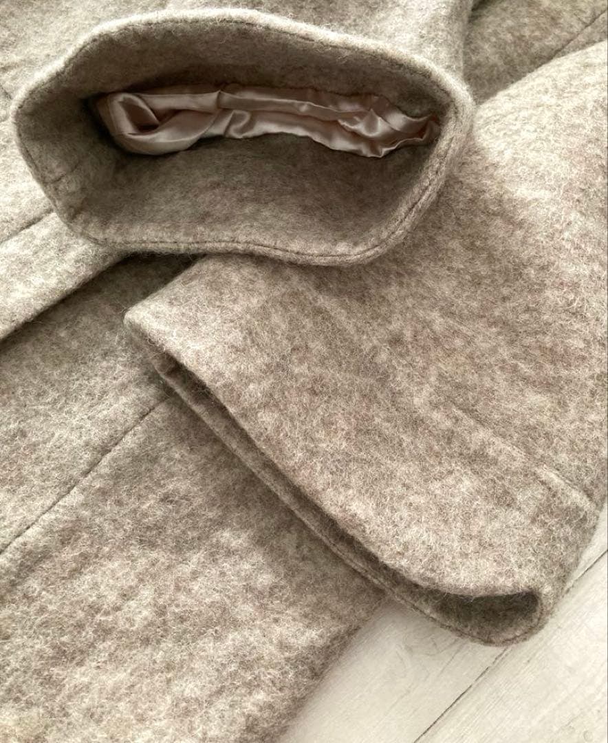 専用取引★人気★franchelippee フランシュリッペ　チリチリねこコート