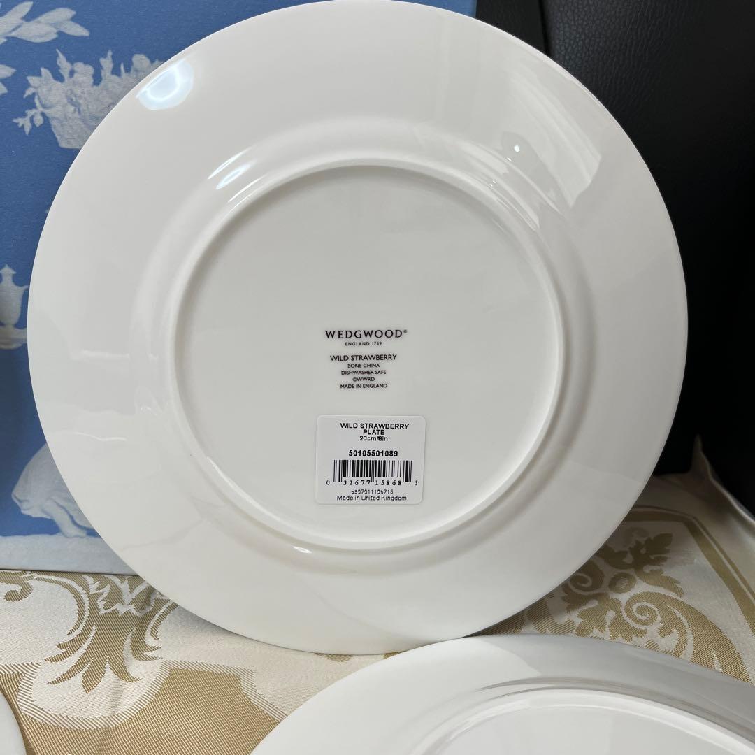 月末限定価格［新品］ワイルドストロベリー•フルリム　プレート5枚