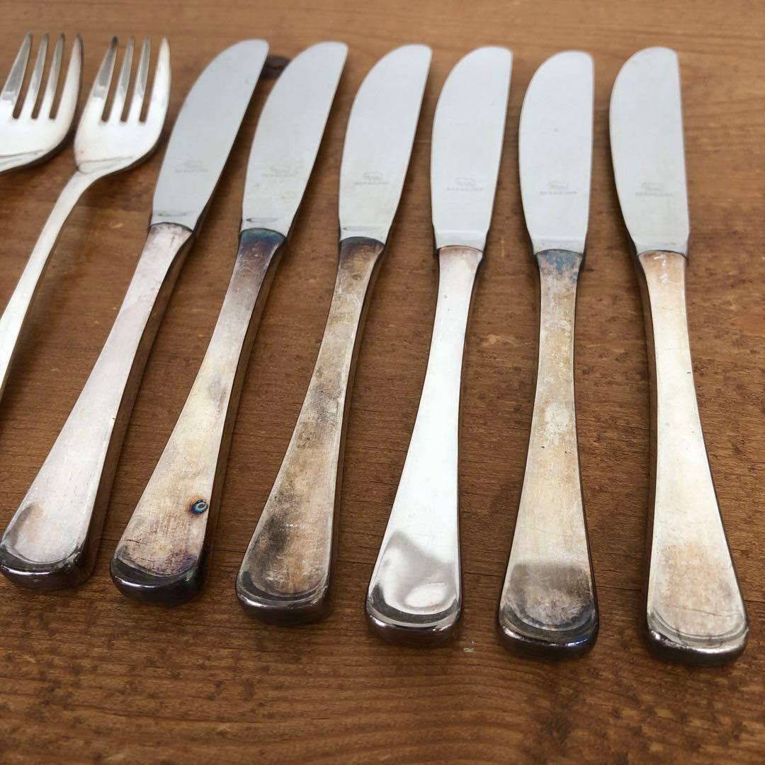 berndorf ナイフ＆フォーク　12本セット　シルバープレート　ベルンドルフ