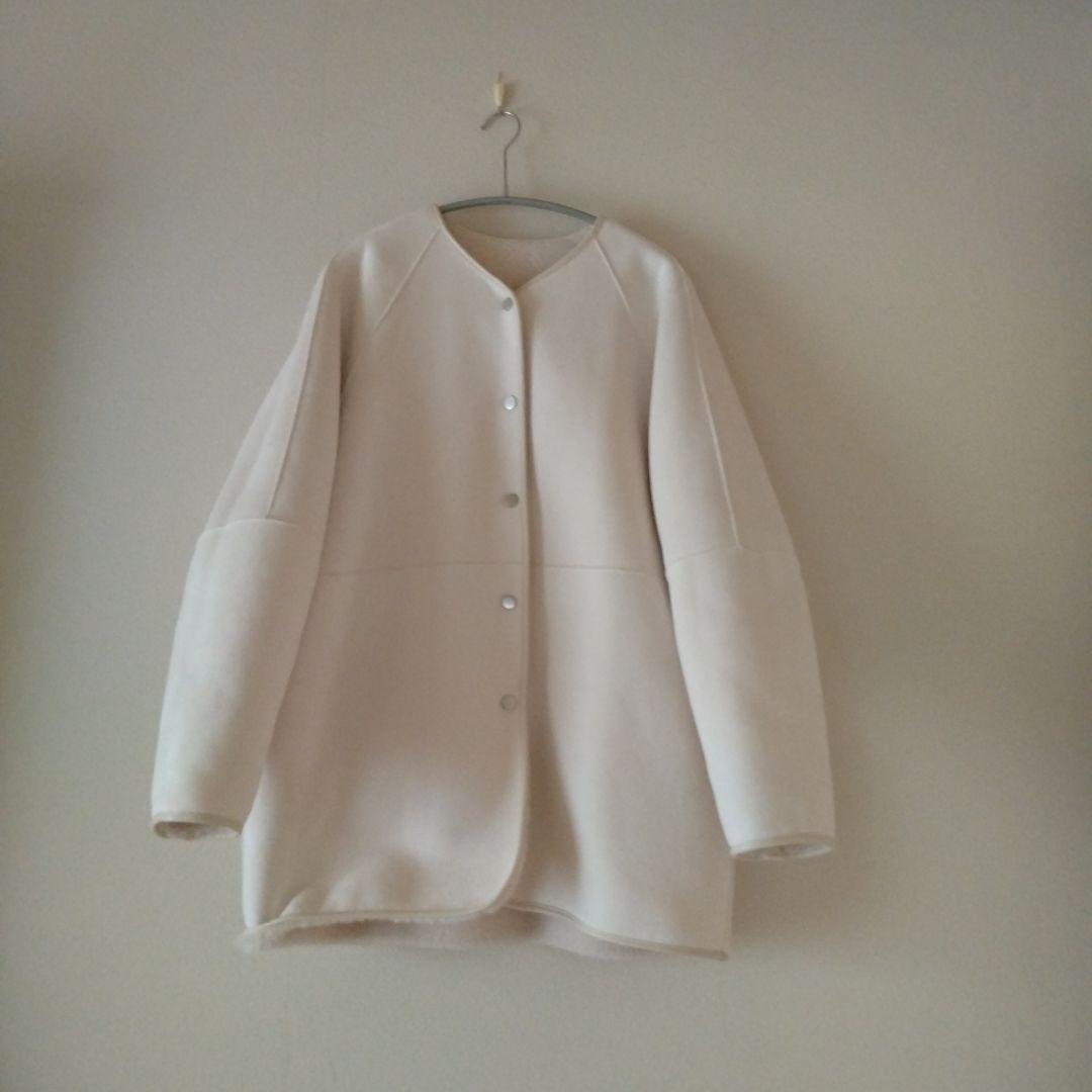 一度着用BEAUTY＆YOUTHボア✕フェイクムートンリバーシブルジャケット