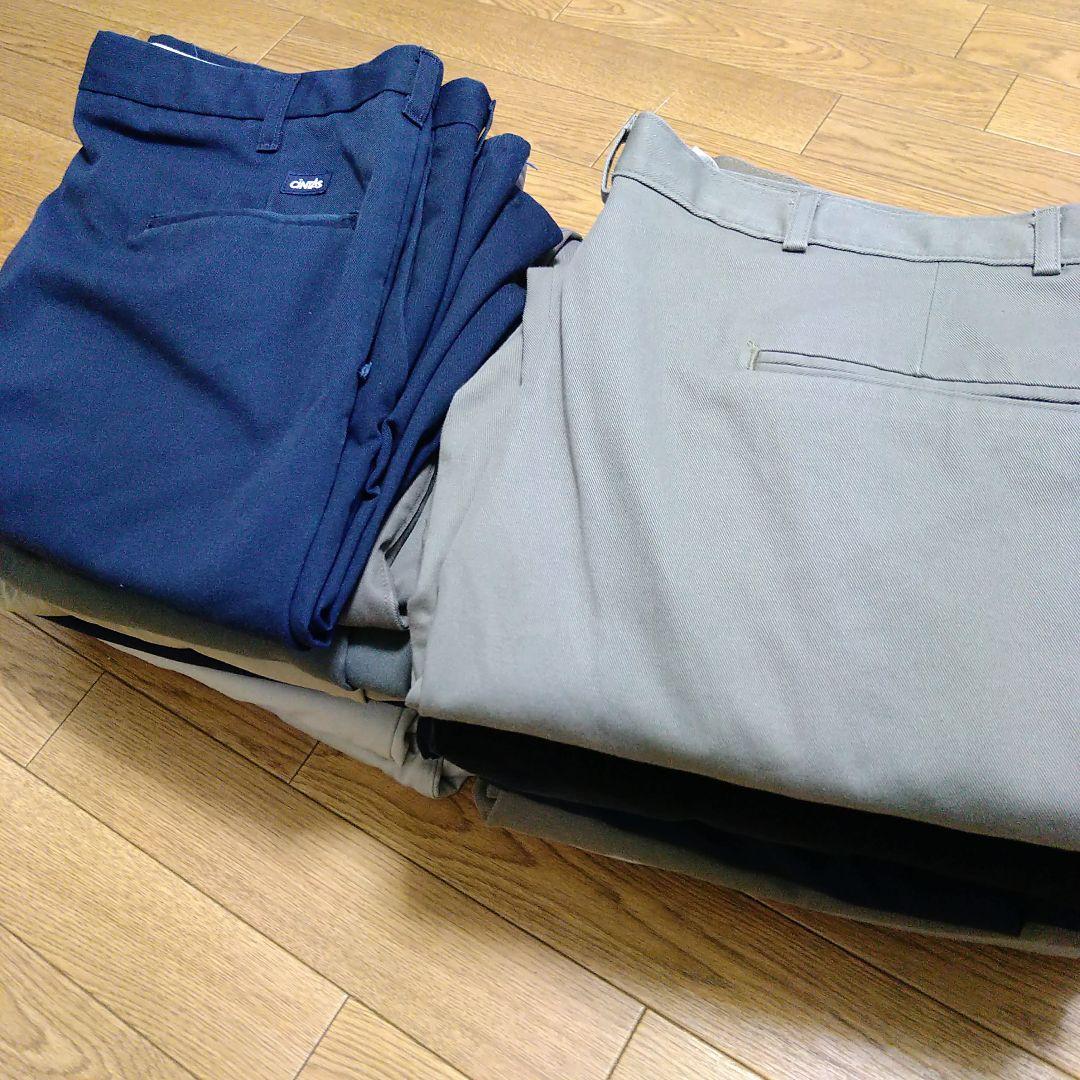W36〜W38 16本 古着屋系ブランド ワーク チノ パンツ まとめ売り