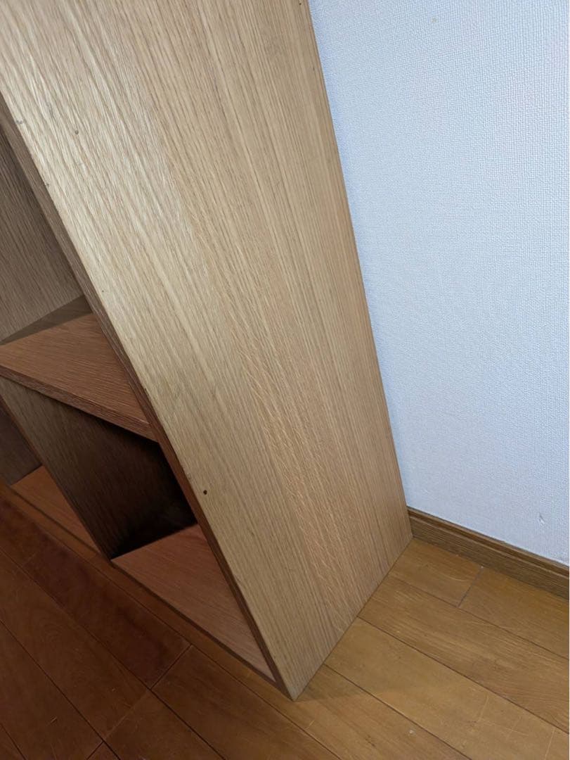 ■送料込■無印スタッキングシェルフ 3×2 木製家具棚 MUJI 収納オーク材