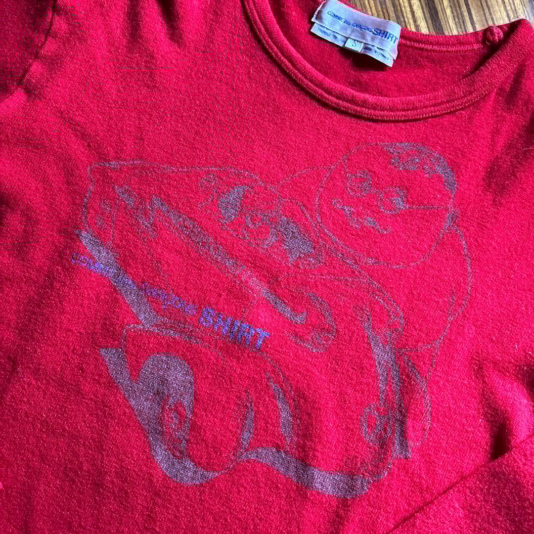 メンズ　コムデギャルソン　ニット