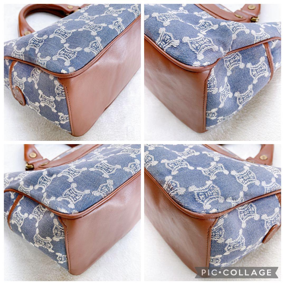 ✨美品✨CELINE セリーヌ ブギーバッグ デニム ハンドバッグ マカダム