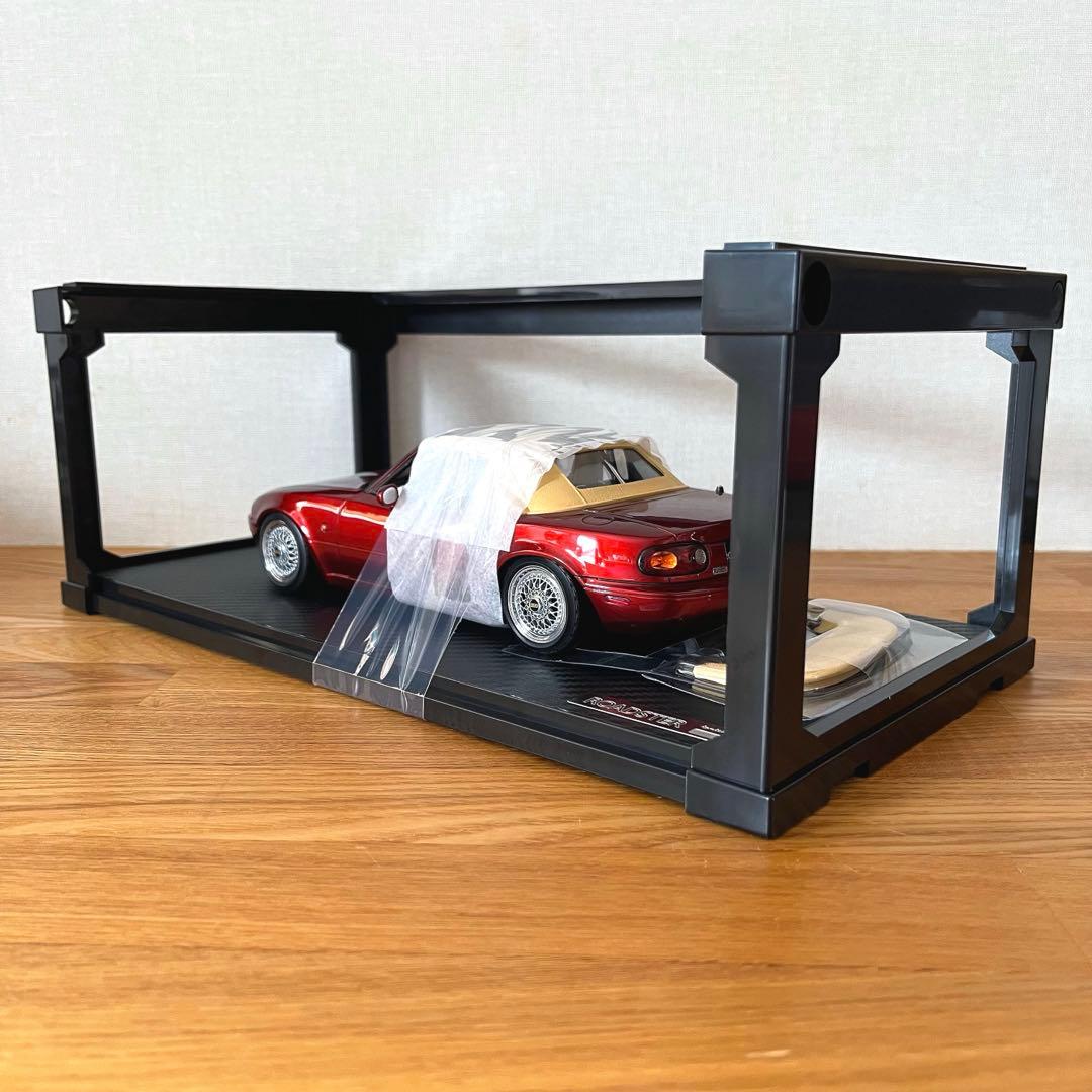 【美品】 イグニッションモデル 1/18 ユーノスロードスター（NA）