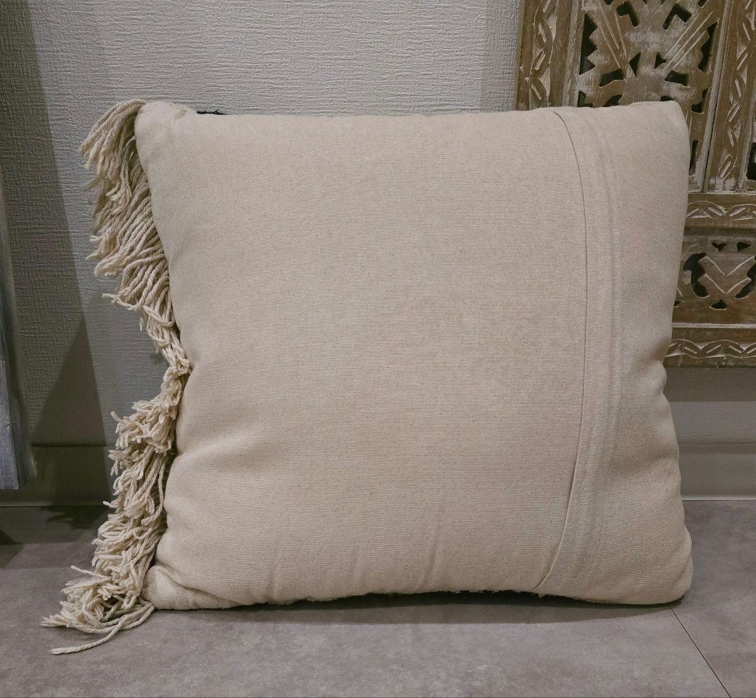 【2点セット】フランス　エスニック柄クッション