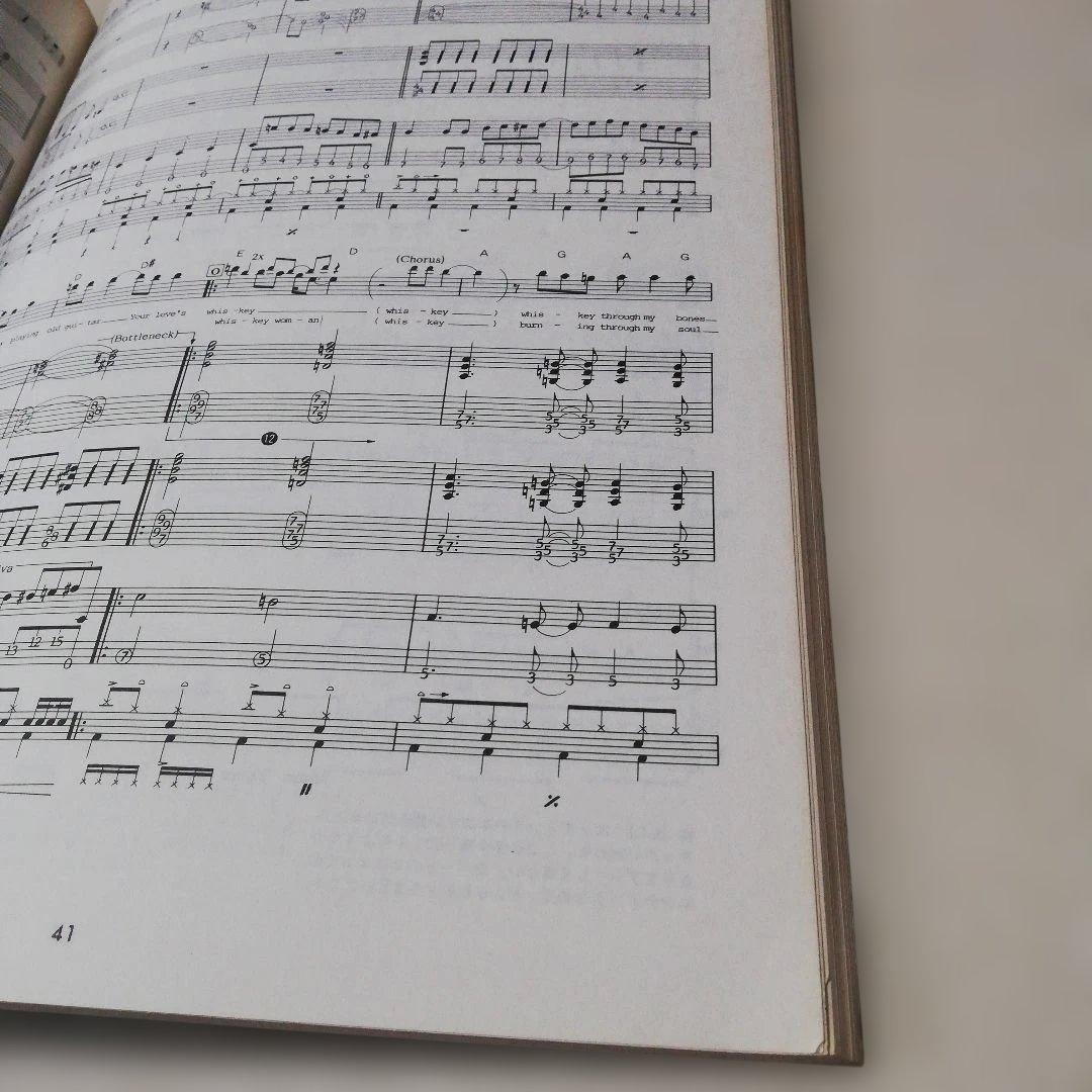 ​絶版 バンドスコア バッドランズ ヴードゥーハイウェイ ジェイクEリー