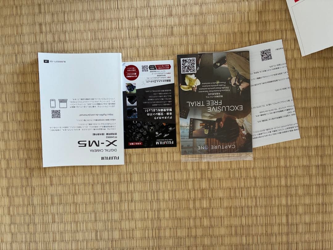 FUJIFILM XM5 セット シャッター回数：284回（ほぼ未使用）