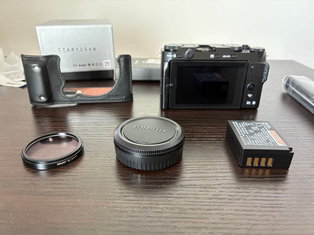 FUJIFILM XM5 セット シャッター回数：284回（ほぼ未使用）