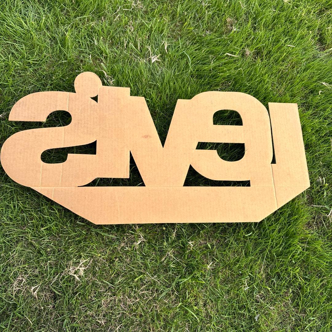 VTG Levi’s 70s Cardboard Display sign