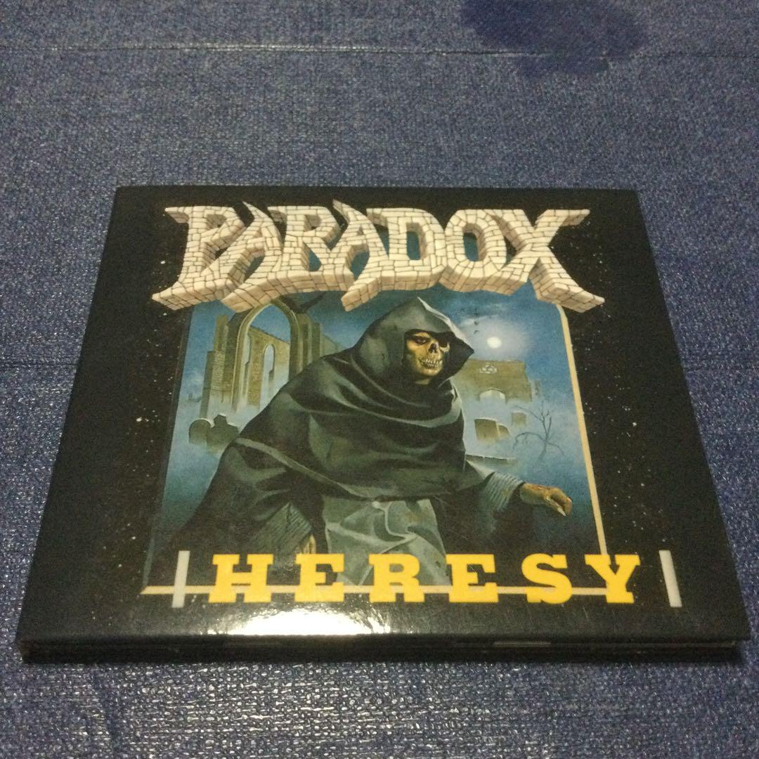 CD paradox パラドックス　ヘレシー　heresy デジパック限定輸入盤