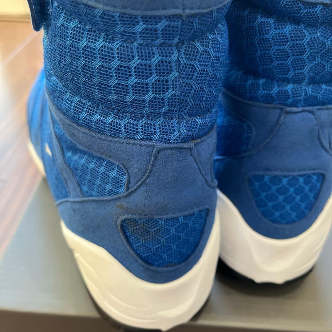 【最終値下げ】EVERLAST ボクシングシューズ　27㎝　美品　青