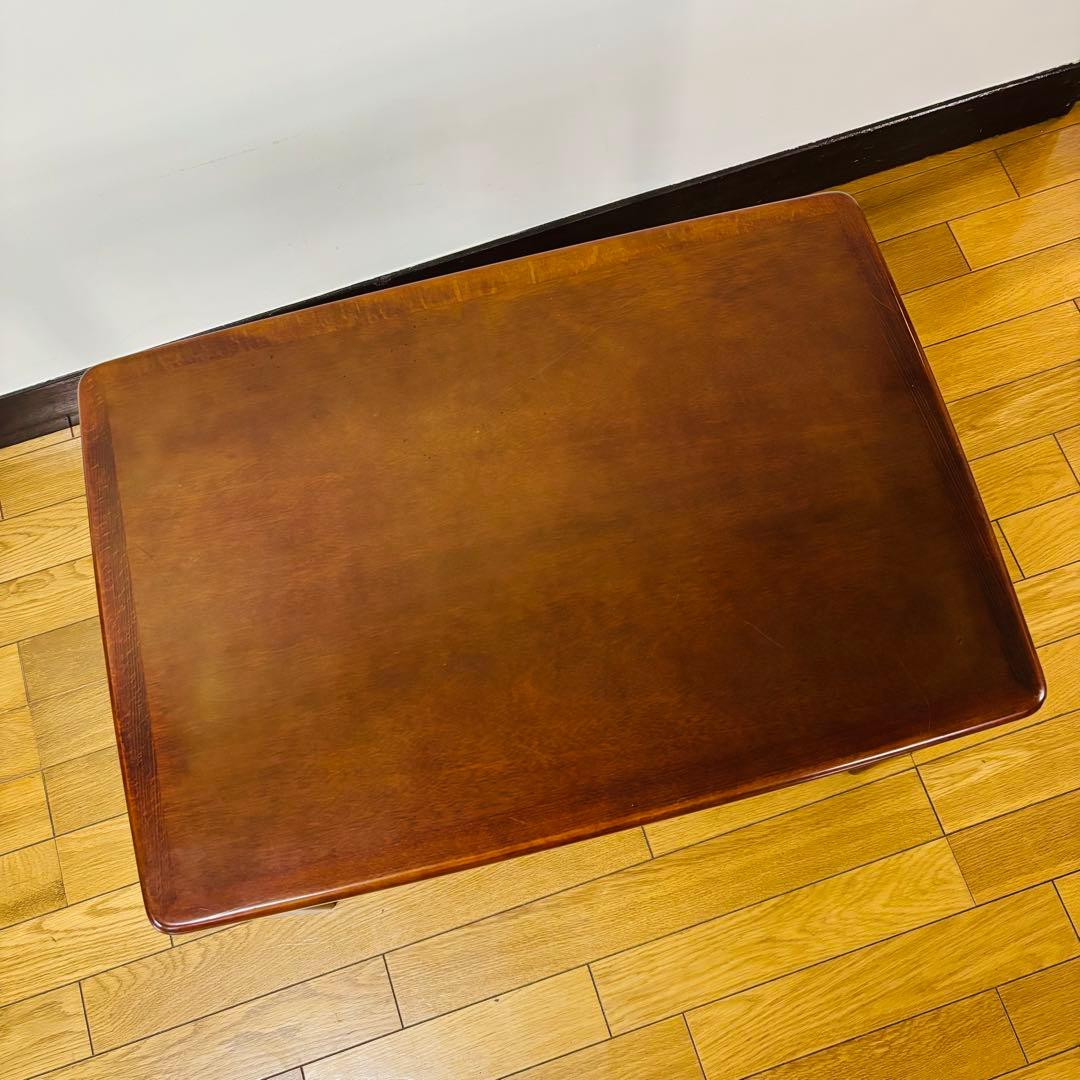 【超希少】オールドカリモク サイドテーブル karimoku レトロ家具　送料込