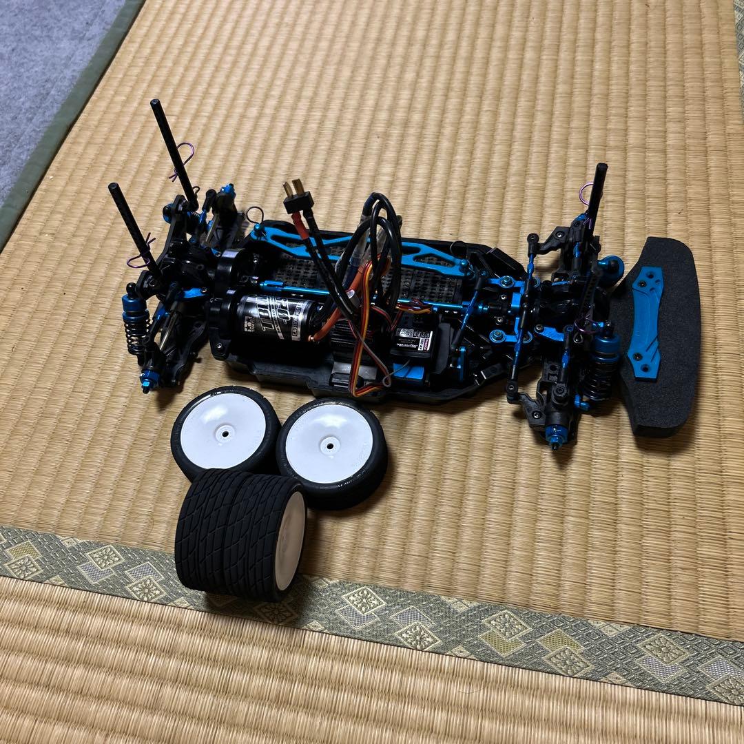 タミヤTT-02SRX オプションパーツ付き