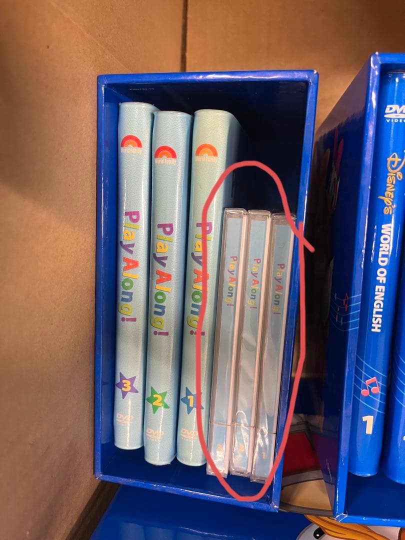 ディズニー英語システム　DVD CDセット