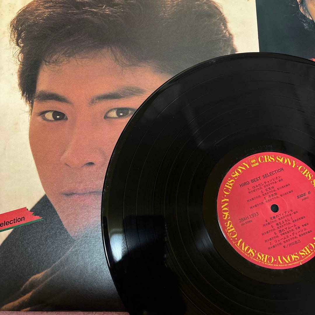 沖田浩之さんのレコードLP5枚組