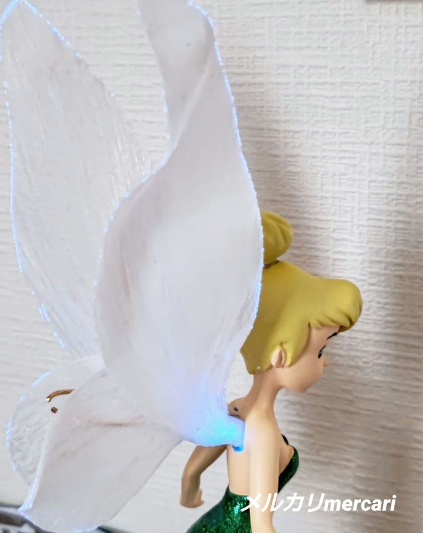 ディズニー ティンカーベル ツリー トッパー グリッター ウィングス