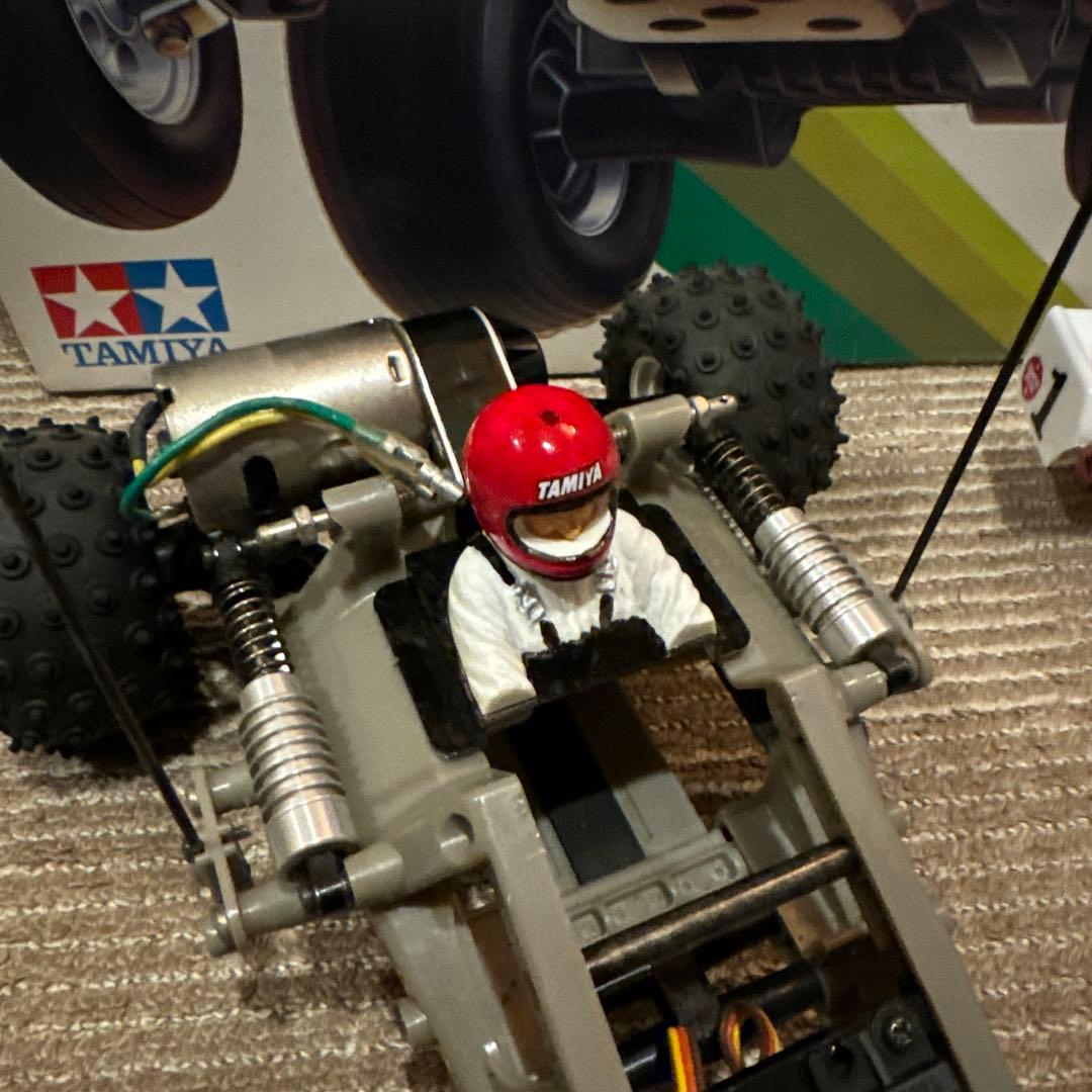 ★タミヤ★マイティフロッグ【プロポ※サーボ※モーター付】取説★箱有り！ラジコン