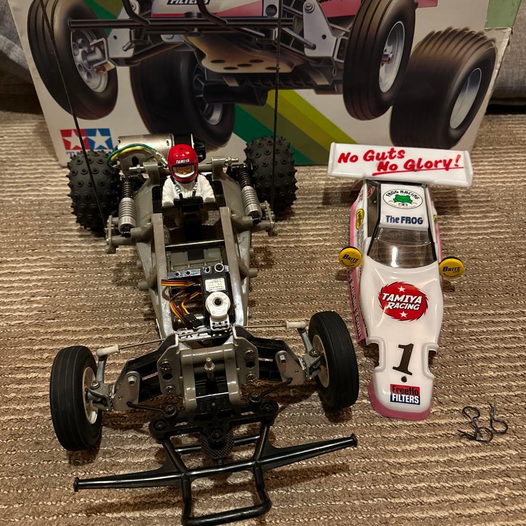 ★タミヤ★マイティフロッグ【プロポ※サーボ※モーター付】取説★箱有り！ラジコン