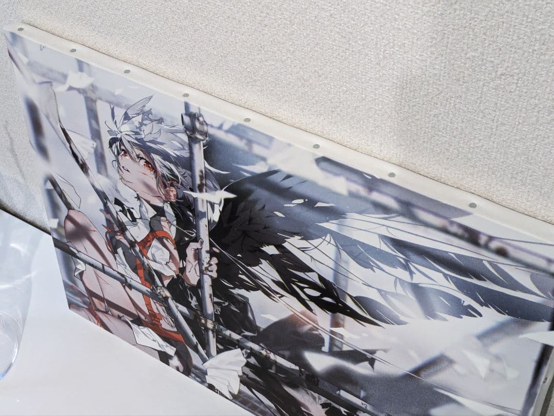 米山舞 直筆サイン入り　大判キャンバスアート　個展限定品