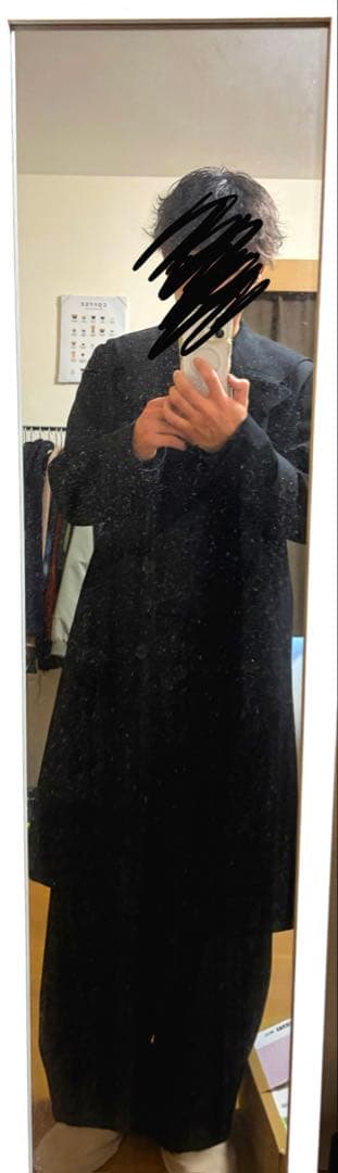 m*o様 COMME des GARÇONS ブラックコート Mサイズ