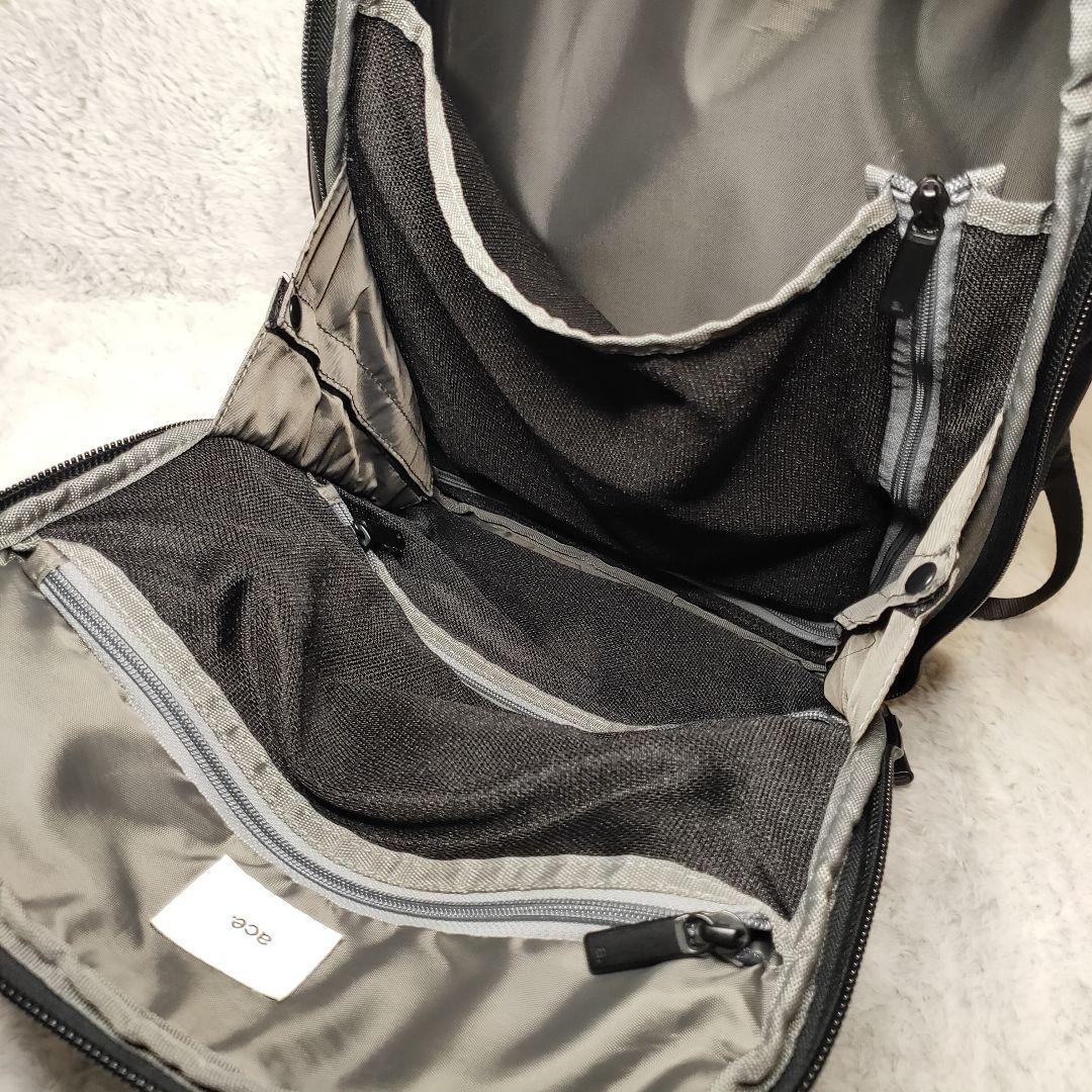 【美品】 ace.GENE デュアルポーズ ネイビー 35113 2way