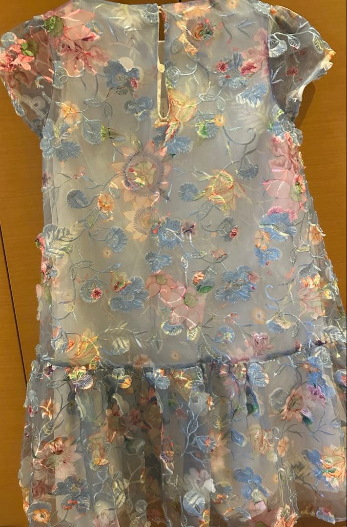 simoretta 花柄刺繍 ドレス　12歳表記