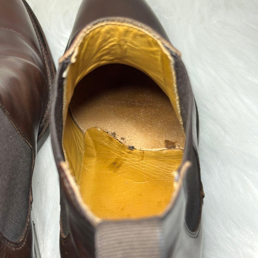 美品✨Berwick バーウィック サイドゴアブーツ 25cmブラウン 351