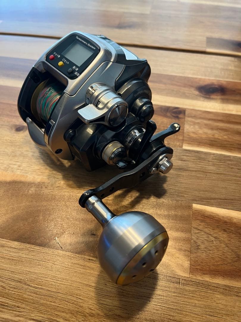 【美品・ジャンク】シマノ 11 フォースマスター 1000MK 通電・回転良好