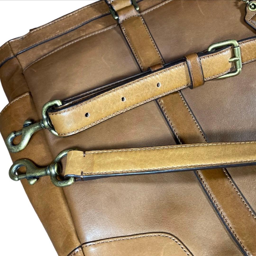 COACH オールド コーチ ビジネスバッグ 2WAY ブラウン 71057