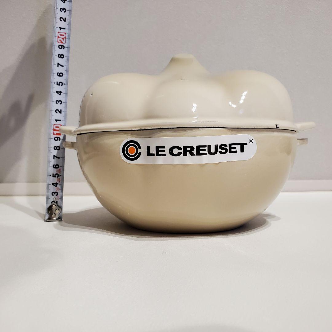 ルクルーゼ ガーリック にんにく 鍋 ココット ベジタブル 廃盤品