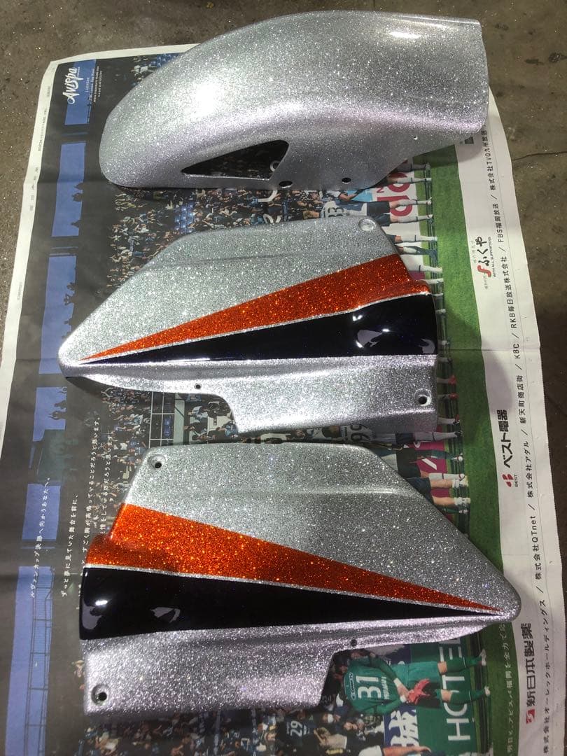 最終値下げXJR400 4HM 外装セット　カスタムペイント　現状