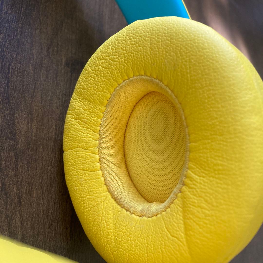 Beats ワイヤレスヘッドホン イエロー/ブルー