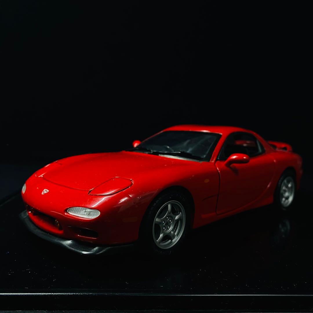 京商 1/18 マツダ RX-7 (FD-3S) レッド