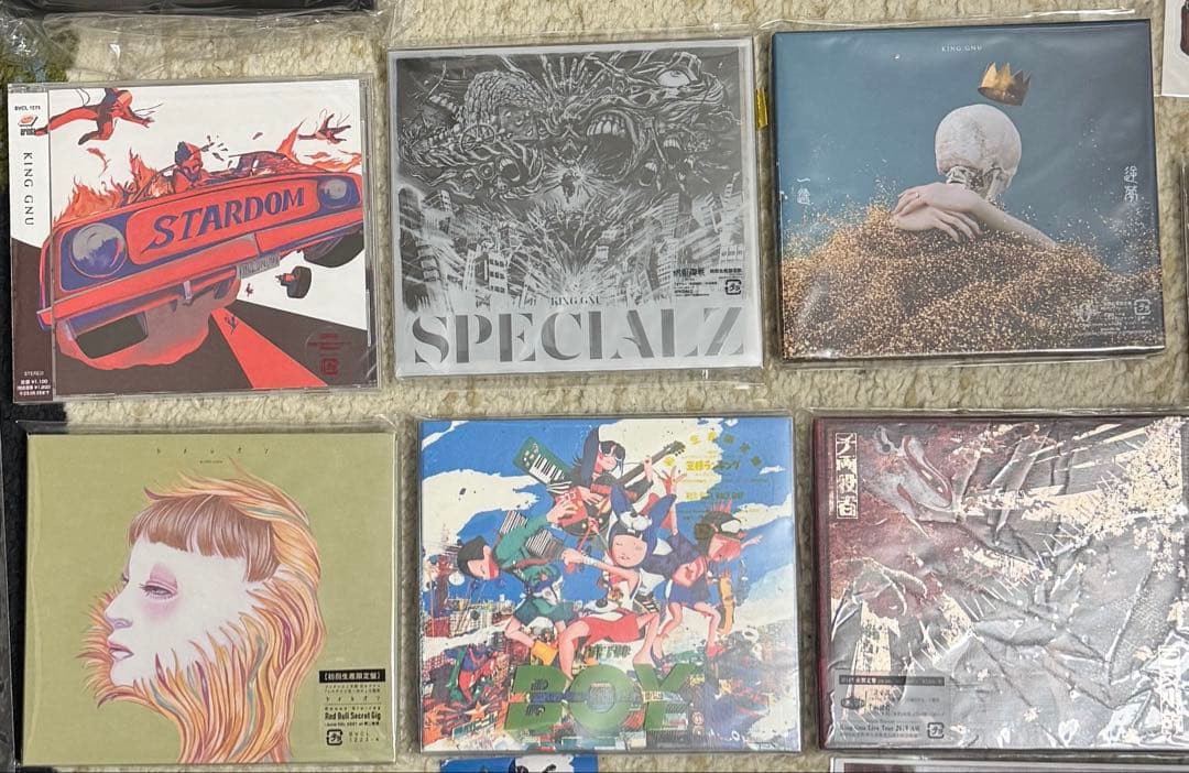 【超美品】King Gnu 初回限定CD達+特典