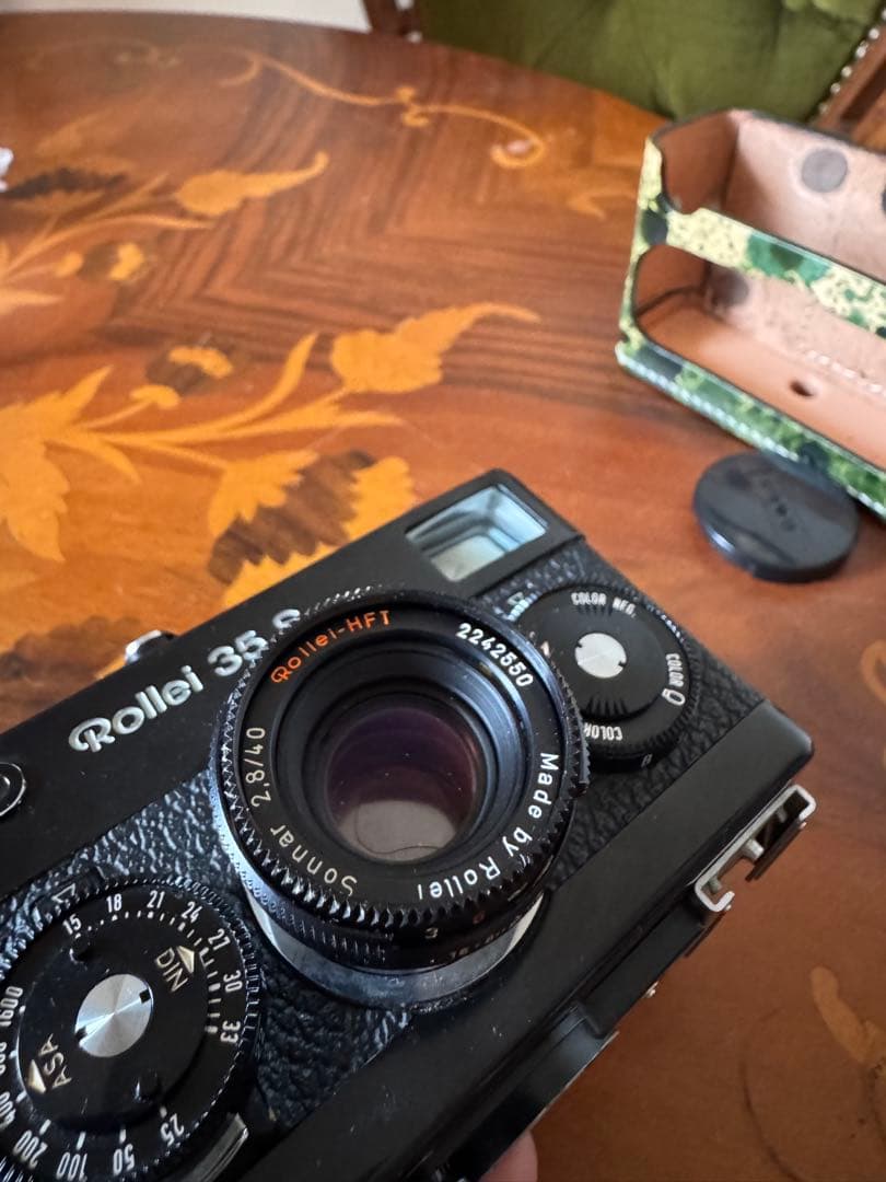 【実写確認済み、完動品】Rollei 35S Sonnar搭載 オーダーケース付